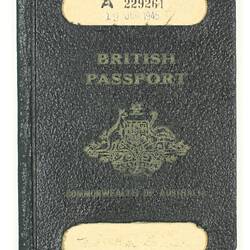 Passport - Issued to Esma Banner, by Commonwealth of Australia, 1945