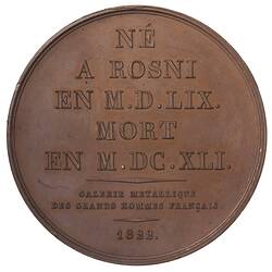 Medal - Maxemilien de Bethune, France, 1822