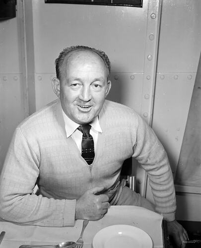 Employee Portrait, Victoria Dock, Victoria, Jul 1958
