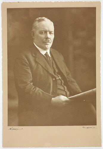 Photograph - H.V. McKay Pty Ltd, Portrait of H.V. McKay, Victoria, 1924