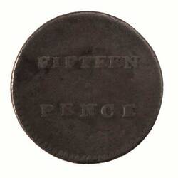 Australia, 15 Pence, Reverse