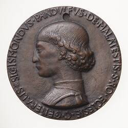 Electrotype Medal Replica - Sigismondo Pandolfo di Malatesta, 1446