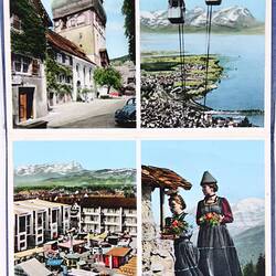 Booklet - Souvenir Fold-Out, 'Vorarlberg', Austria, circa 1950