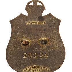 Badge - Membership, Returned Sailors & Soldiers Imperial League, Australia, circa 1920