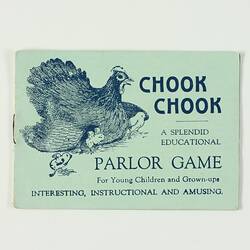 HT 4667.3, Instructions - Parlour Game, 'Chook-Chook', circa 1930