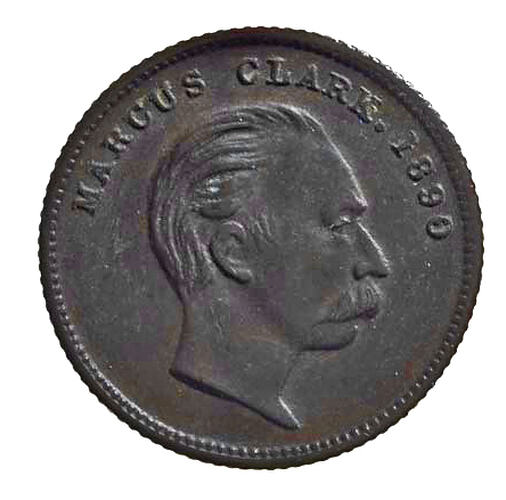 Medal - Marcus Clark, the Great Southern Draper,1890 A.D.