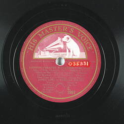 Disc Recording - The Gramophone Co. Ltd., Double-Sided, 'London Theatre Successes, 1936 - Part 1' & 'London Theatre Successes, 1936 - Part 2', circa 1936