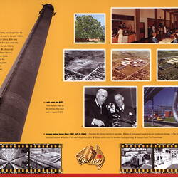 Page with colour photographs and captions.