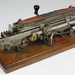 Typewriter - Merritt Manufacturing Company, 1890s