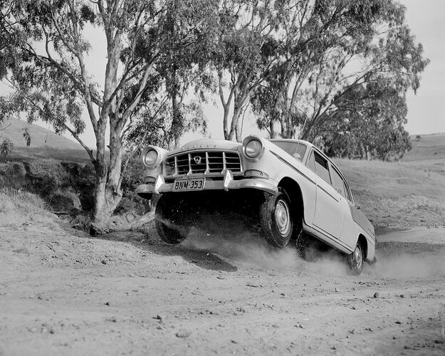 BF Goodrich Australia, Motor Car Off Road Driving, Somerton, Victoria, 05 Feb 1960