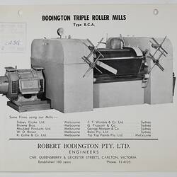 Page with photo image and printed descriptive text.