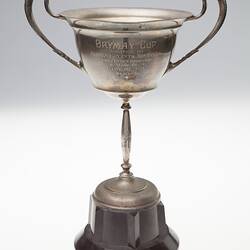Trophy - BryMay Cup, Awarded to Runners Up, Kodak Cricket Club, Kodak Australasia Pty Ltd, 1938-39, Melbourne