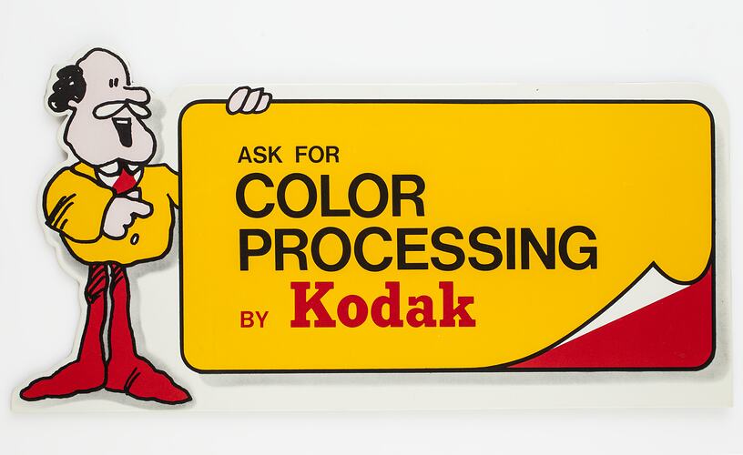 Sticker - Kodak (Australasia) Pty Ltd, 'Ask for Color Processing by Kodak'