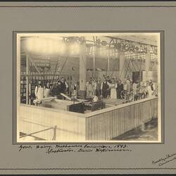 Digital Photograph - Dairy Factory & Workers, Exhibition Building Annexe, 1888