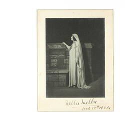 Photograph - Dame Nellie Melba as Marguerite in 'Faust', Autographed, 13 Oct 1924