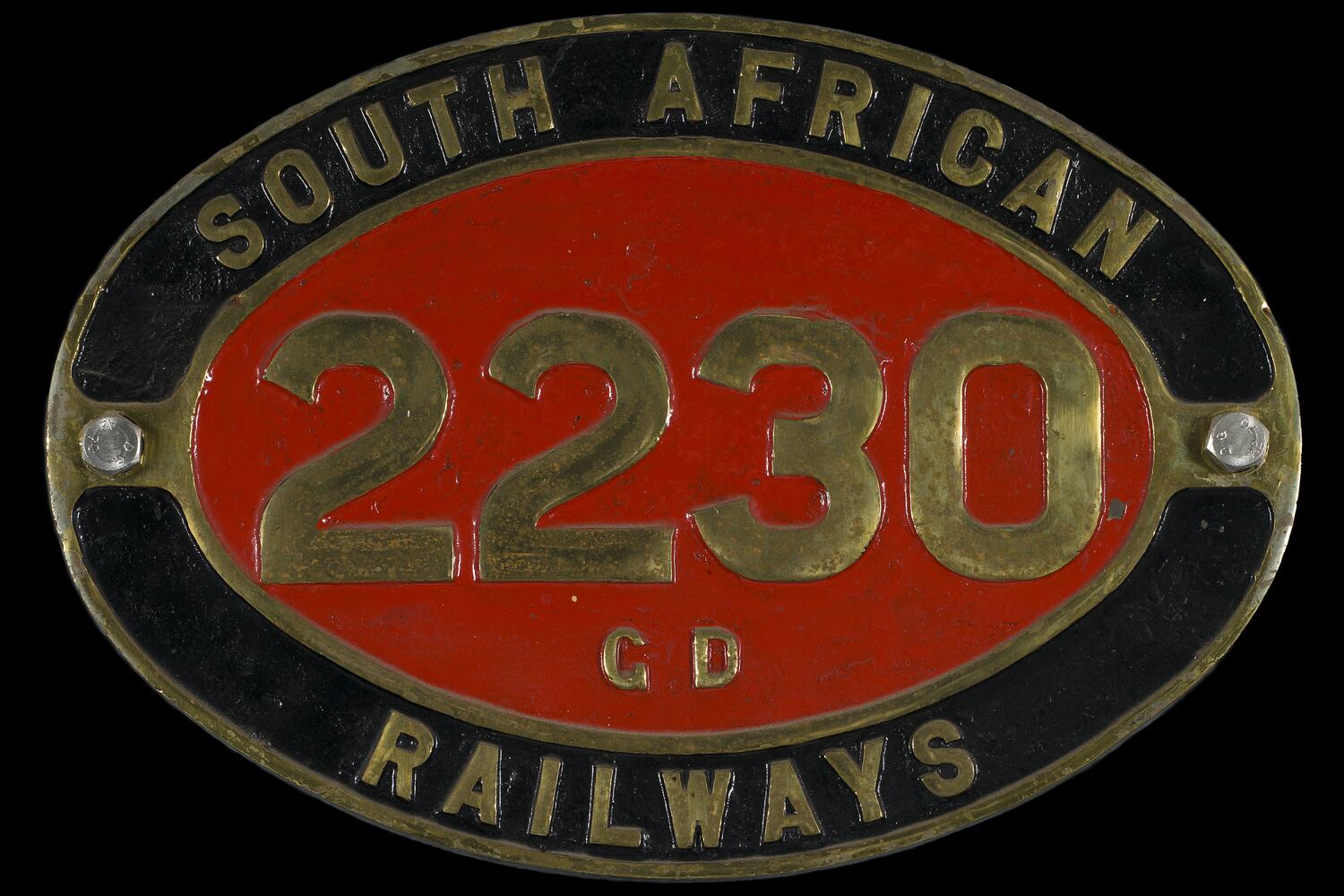 Number Plate South African Railways, 1925