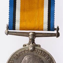 Medal - British War Medal, Great Britain, Sergeant George Foster, 1914-1920 - Obverse