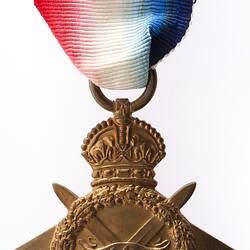 Medal - 1914-1915 Star, Great Britain, Private Frederick James Payne Davies, 1918 - Obverse