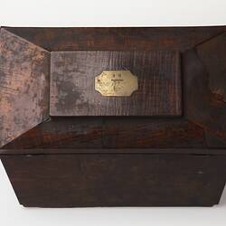 Tea Caddy - James Grove, Lt Governor David Collins, Sullivan Bay, 1803