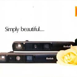 Publicity Brochure - Kodak Australasia Pty Ltd, 'Simply Beautiful' Pocket Instamatic Cameras, 1973