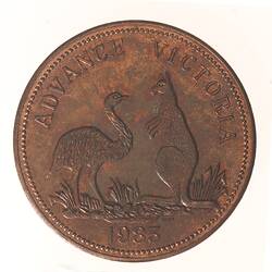 Medal - Armstrong Shoe Mart, Frankston, Victoria, Australia, 1983