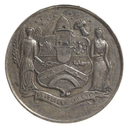 Medal - Rechabite Jubilee, Independent Order of Rechabites, Australia, 1885