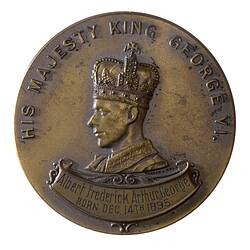 Medal - Royal Agricultural Society of New South Wales, 1937 AD