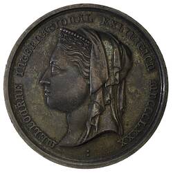 Medal - Melbourne International Exhibition, Silver Prize, Australia, 1880