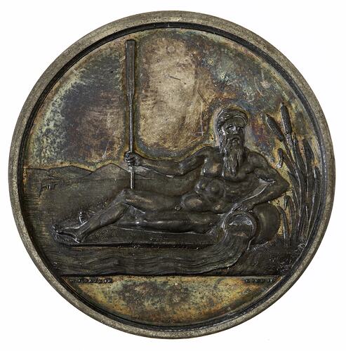 Medal - Melbourne Regatta Prize, 1888 AD