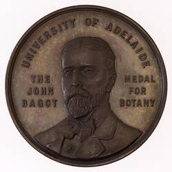 Medal - John Bagot, University of Adelaide Prize, c. 1912 AD