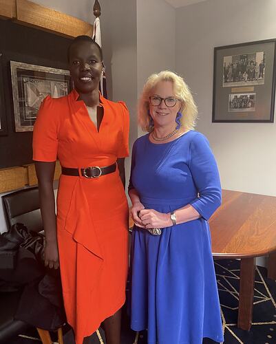 Nyadol Nyuon & Laura Tingle, National Press Club, Canberra, Jun 2021