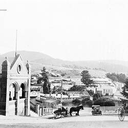 Negative - Alpine Road, Omeo, Victoria, circa 1925