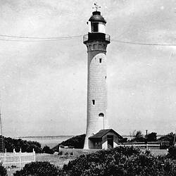 Negative - Queenscliff Lighthouse, Victoria, circa 1935
