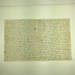 HT 57194, Letter - Henry Giles Onboard Clipper Ship Arabian, Liverpool, England, 17 Aug 1854 (MIGRATION), Document, Registered