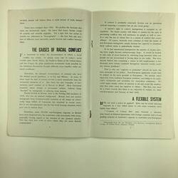 HT 56083, Pamphlet - 'Why Does White Australia Matter?', Victorian Association for Immigration Reform, Melbourne, circa 1968 (MIGRATION), Document, Registered