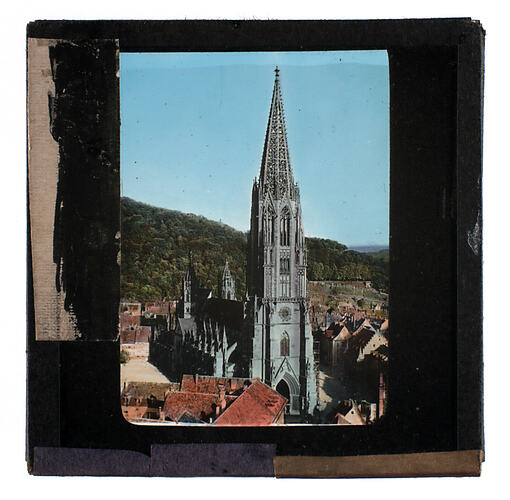 Lantern Slide - Universal Opportunity League, Church