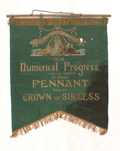 Banner - Grand United Order of Oddfellows