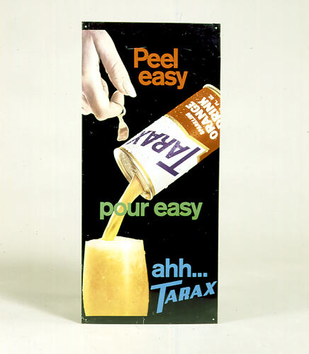 Sign - Peel Easy Tarax