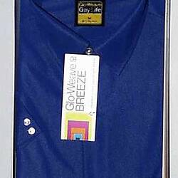 Shirt - Gloweave, Breeze, Dark Blue, 1960s