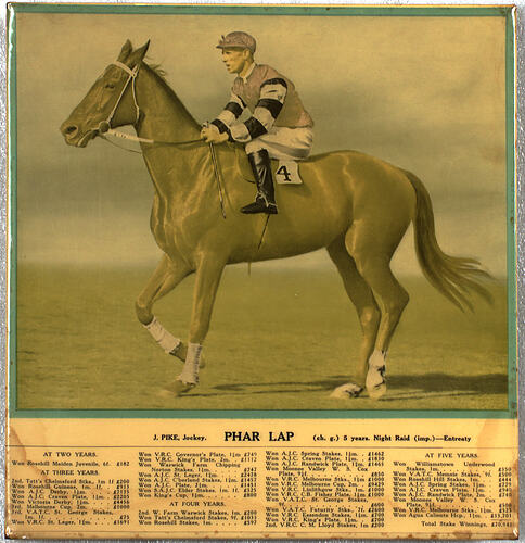 Mounted Picture - Phar Lap