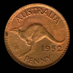 Australia, Penny, Obverse