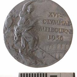 Medal - Olympic Prize, Trial Obverse, Victoria, Australia, 1956