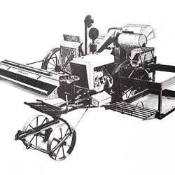 Sunshine H.S.T. Power-Drive Header Harvester