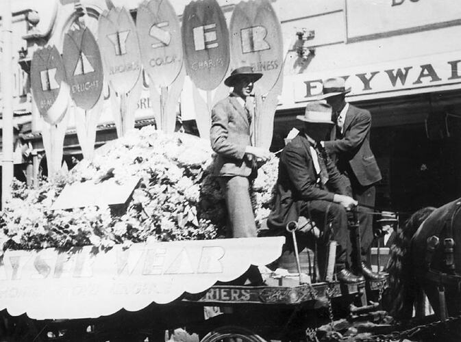 Photograph - Decorated Float, Ballarat, 1935