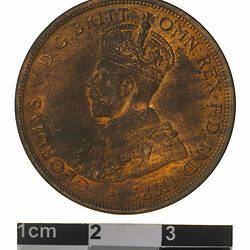 Coin - 1 Penny, Australia, 1919