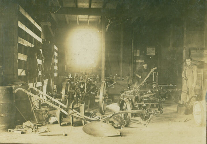 Photograph - Daniel Harvey Pty. Ltd., Factory interior