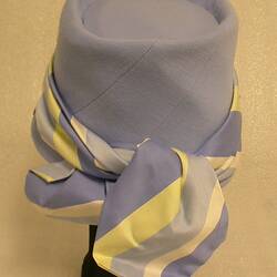 Hat - Light Blue with Striped Band