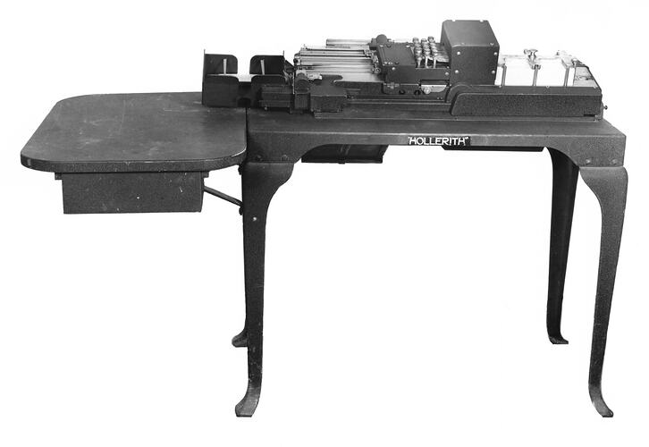 Hollerith card punch machine