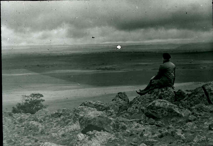 Lantern Slide - Mt Kororoit, Victoria, 1936. [BA 1302]