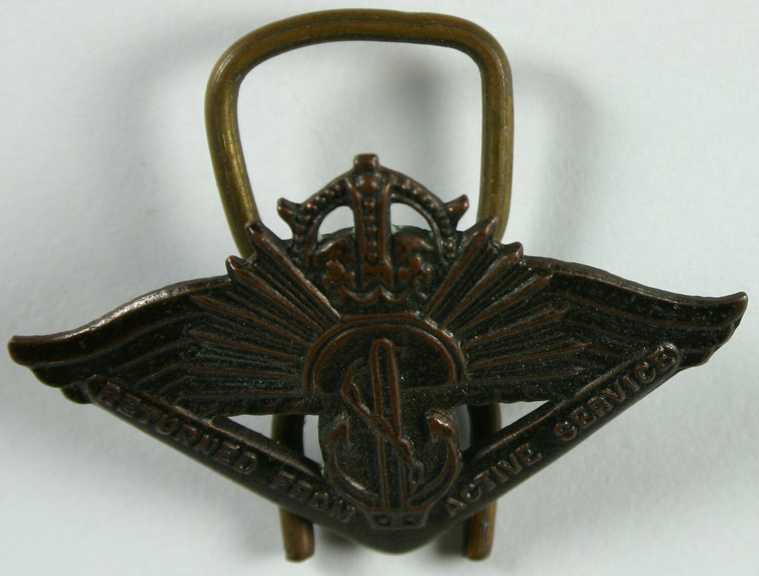 Badge - Returned From Active Service, World War II, 1939-1945